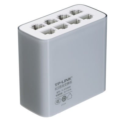 TP LINK TL-SF1008M 8-port 100M Plug-and-Play Small Access Network Switch for Networking