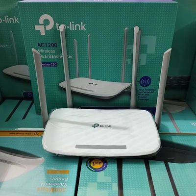 TP-Link Archer C50 Dual Band 1200Mbps WiFi Router with 4*5dBi Antennas
