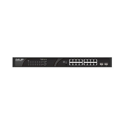 16-port 100G Plug-and-Play POE Access Network Switch RG-ES118-P with Private Mold