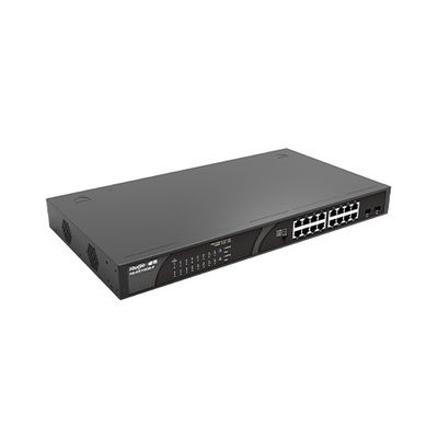 16-port 100G Plug-and-Play POE Access Network Switch RG-ES118-P with Private Mold