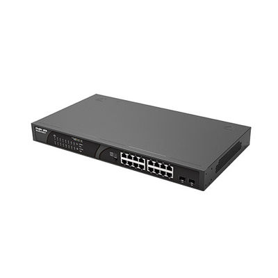 16-port 100G Plug-and-Play POE Access Network Switch RG-ES118-P with Private Mold