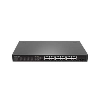 RG-ES126GS-LP24 100G Plug-and-Play POE Access Network Switch with 2 Upstream Ports