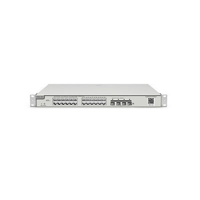 24-port 10/100/1000Mbps Layer 2 Managed Switch with 4 Upstream Ports and ERPS